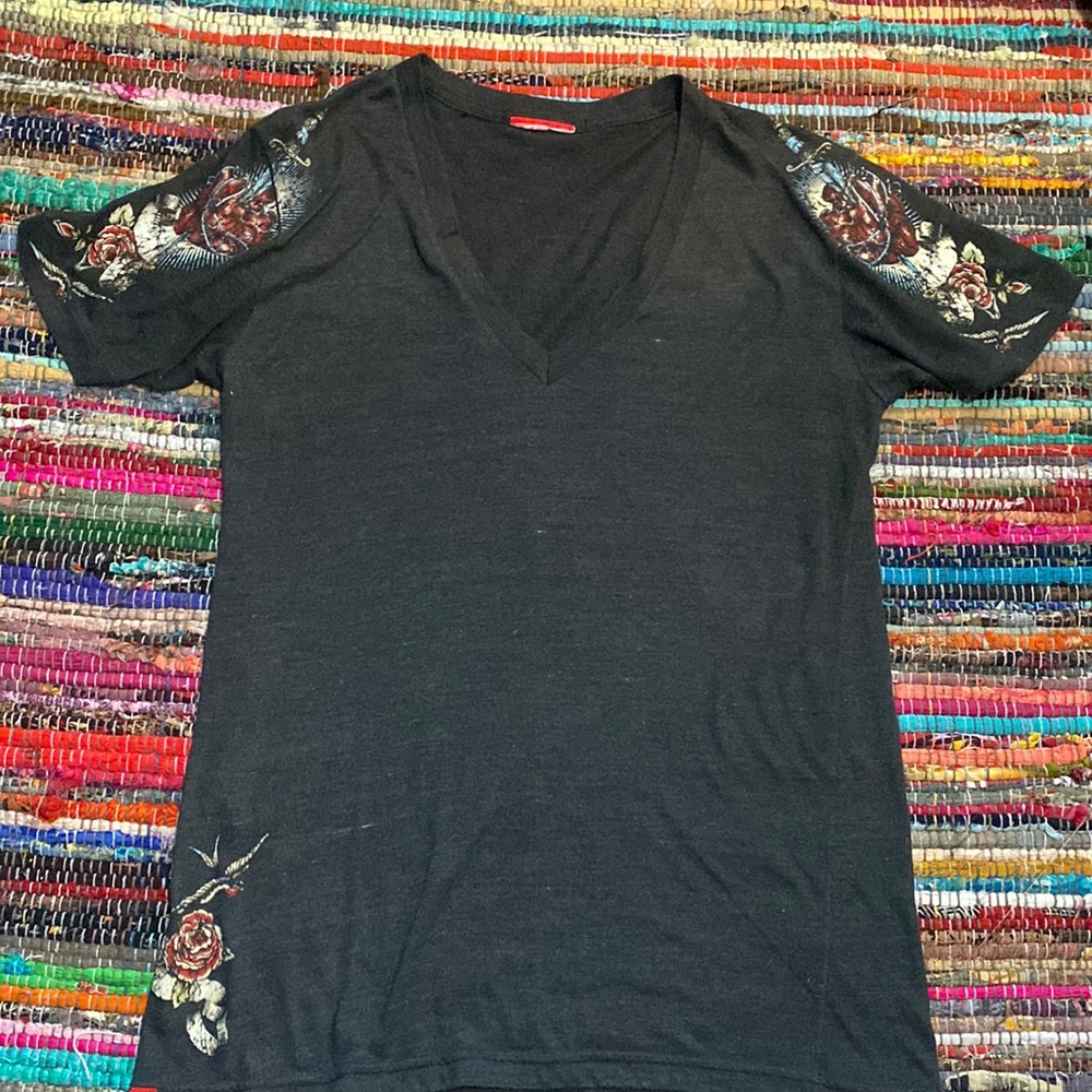 Y2k graphic top